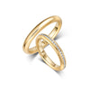 Court Wire Yellow Gold Band